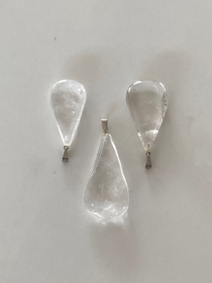 Hangers Bergkristal Druppels Kristalloods(2)